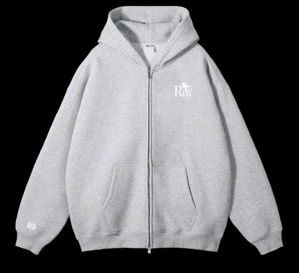 Oversize Zipper Jacke