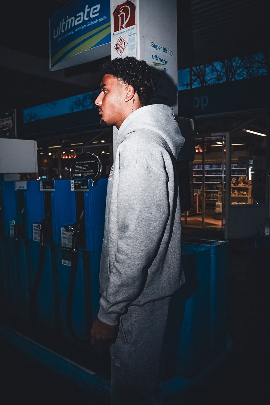 Grey Oversize Hoodie