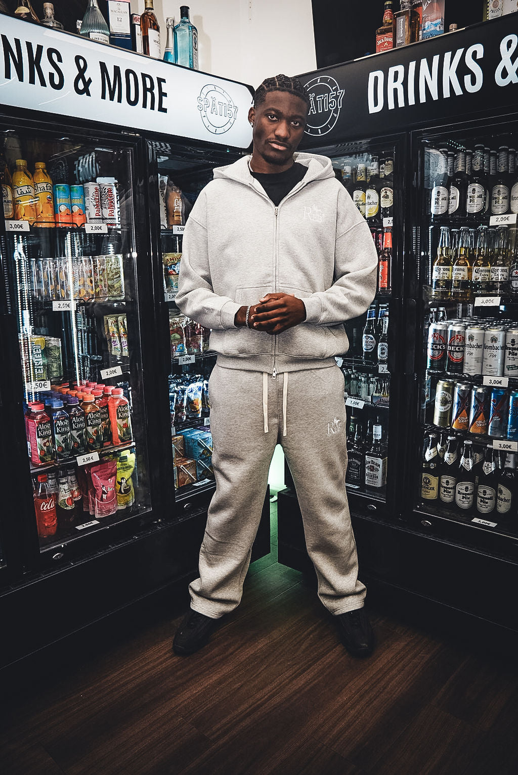 Oversize Zipper Jacke